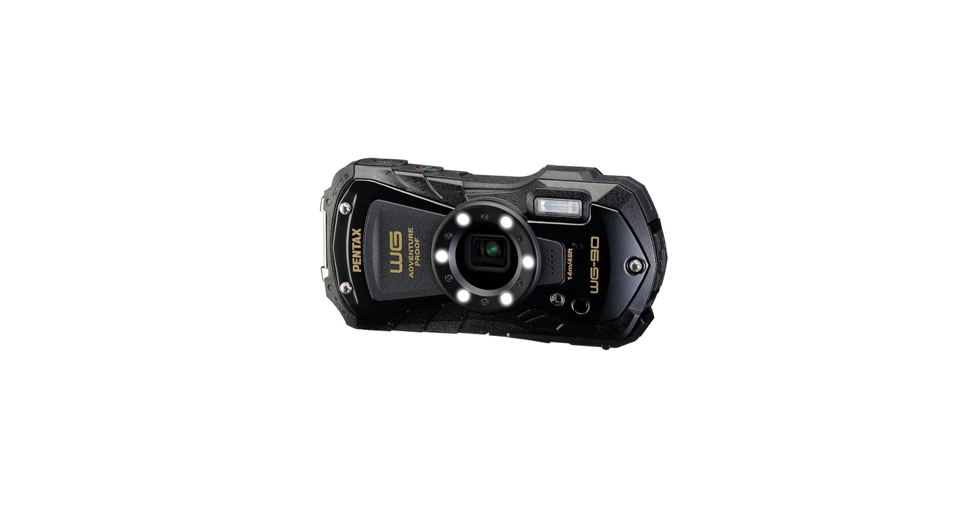 Amazon.com : PENTAX WG-90 Black Waterproof Camera